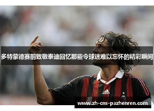 多特蒙德赛前致敬泰迪回忆那些令球迷难以忘怀的精彩瞬间 多特蒙德赛前致敬泰迪回忆那些令球迷难以忘怀的精彩瞬间