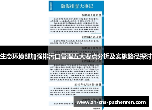 生态环境部加强排污口管理五大要点分析及实施路径探讨 生态环境部加强排污口管理五大要点分析及实施路径探讨