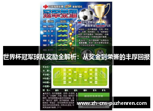 世界杯冠军球队奖励全解析：从奖金到荣誉的丰厚回报